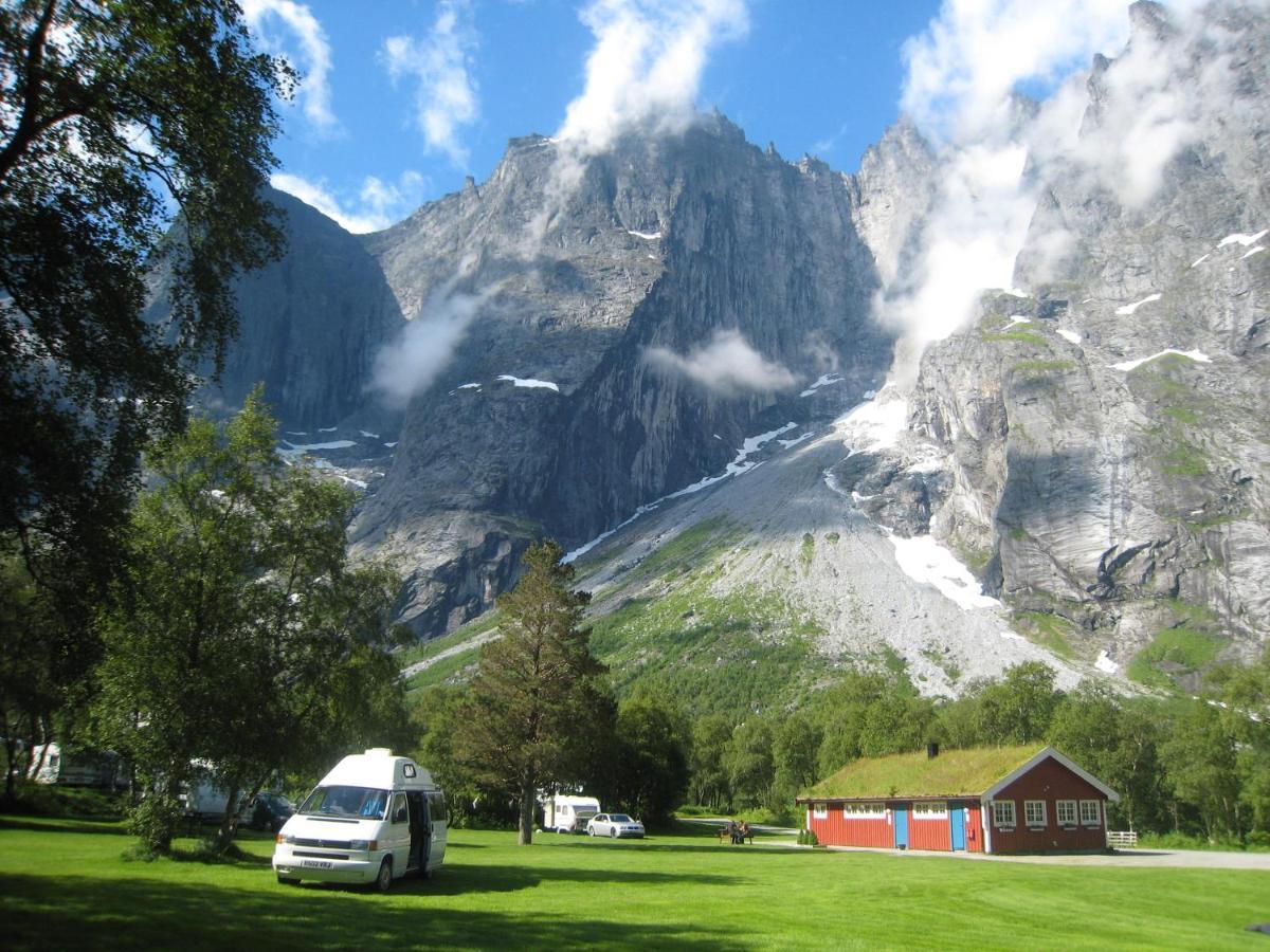 Trollveggen Camping Ондалснес Экстерьер фото