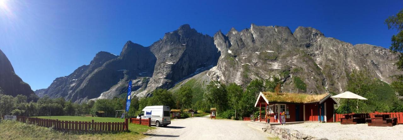 Trollveggen Camping Ондалснес Экстерьер фото